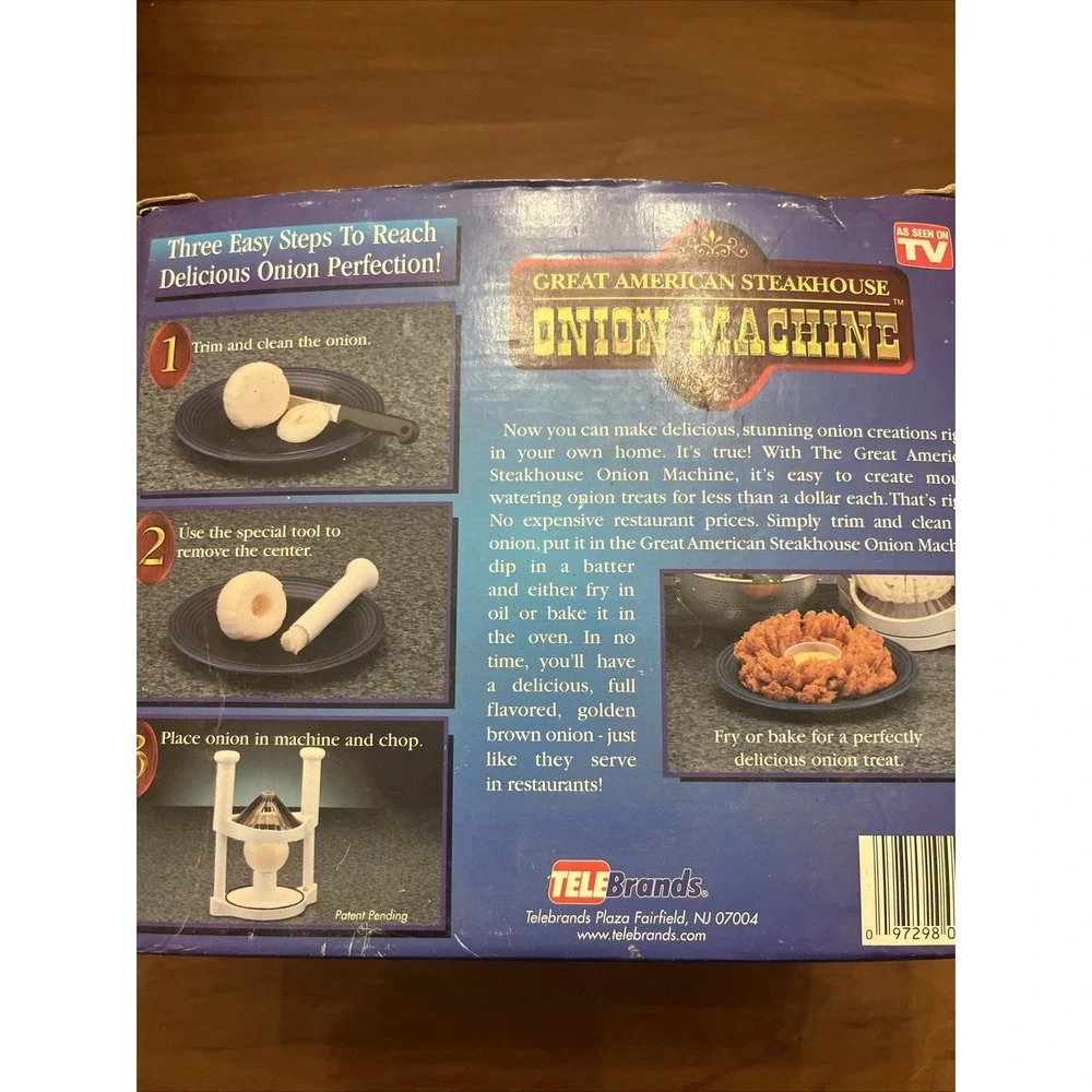 TeleBrands Great American Steakhouse Onion Machine